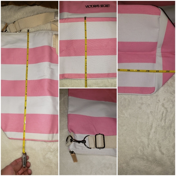 💞 Victoria's Secret Duffle Bag & Travel Accessories-6 pieces total (org. $214) - Picture 13 of 14